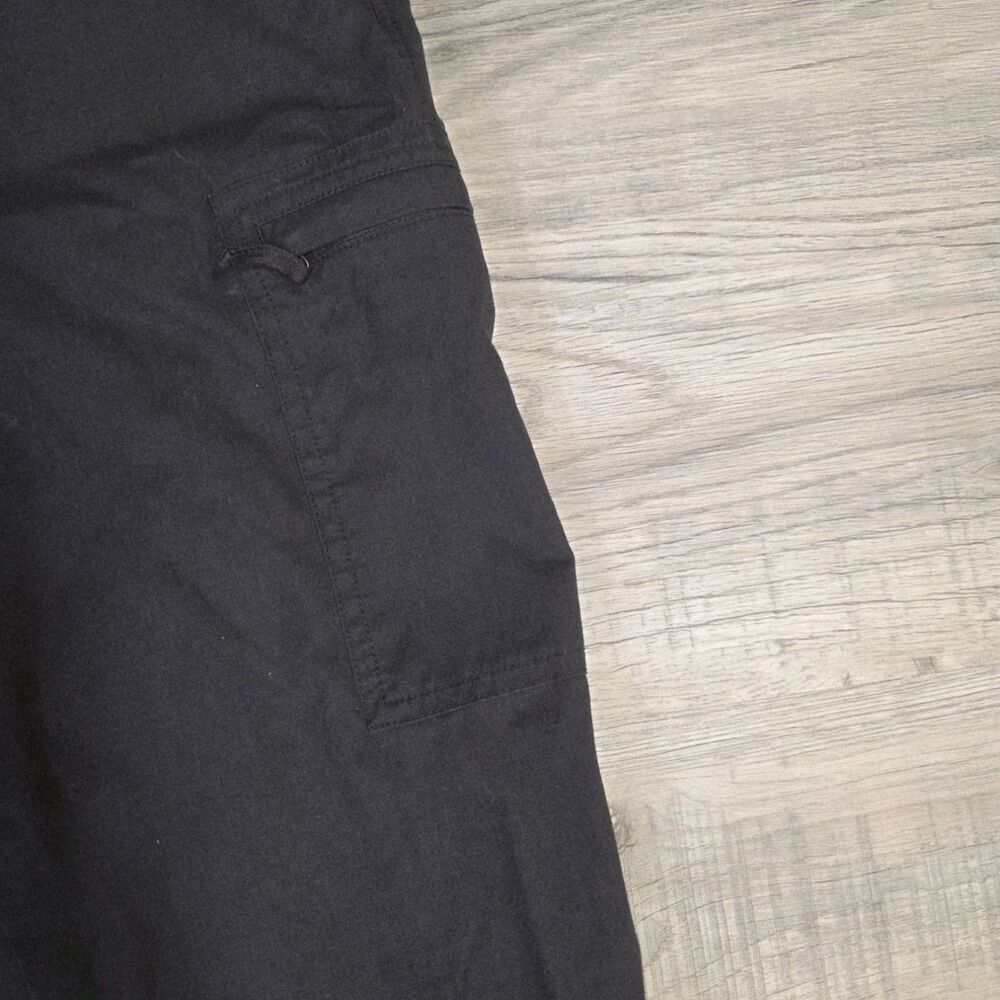 COZY & TOUGH! Heattech Fleece Lined Cargo Pants - Small - Black - Picture 3 of 8